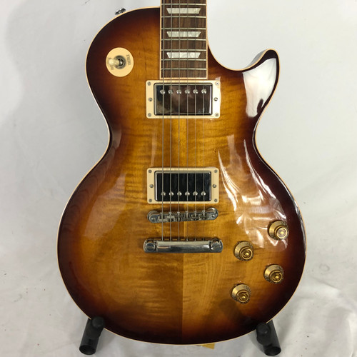 Vist Large View of Product Image Which is Used Gibson LES PAUL TRADITIONAL LP Type Electric Guitar Honey Burst 6-String