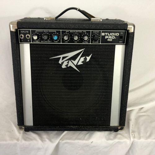 Vist Large View of Product Image Which is Used Peavey STUDIO PRO 40 1 x 10 Solid State Amplifier 1 x 10