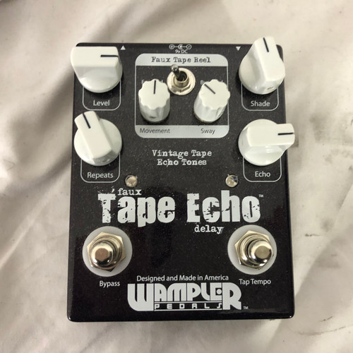 Vist Large View of Product Image Which is Used Wampler FAUX TAPE ECHO Delay Pedal