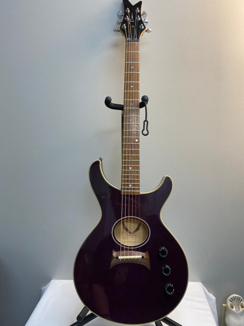 Vist Large View of Product Image Which is Used Dean STAGE ACOUSTIC Laminate Top Acoustic Guitar Purple