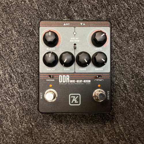 Vist Large View of Product Image Which is Used Keeley DDR DRIVE DELAY REVERB Delay Pedal