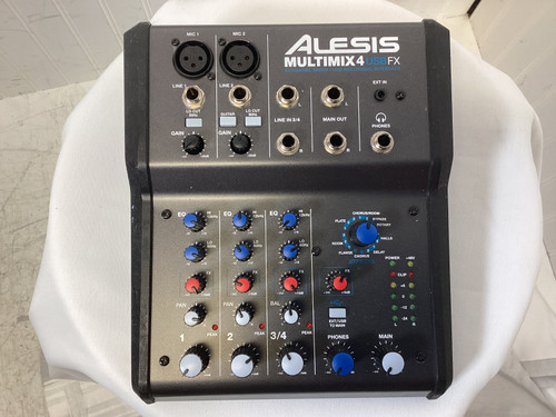 Vist Large View of Product Image Which is Used Alesis MULTIMIX 4 USB FX Compact Mixer