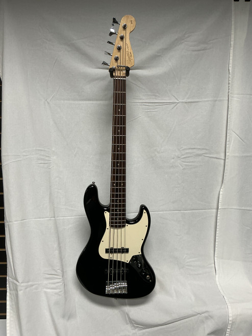 Vist Large View of Product Image Which is Used Squier AFFINITY SERIES JAZZ BASS 5 STRING J Type Bass Guitar Black 5-String