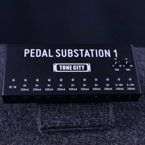 Vist Large View of Product Image Which is Used Tone City PEDAL SUBSTATION 1 POWER SUPPLY Pedal Power Supply
