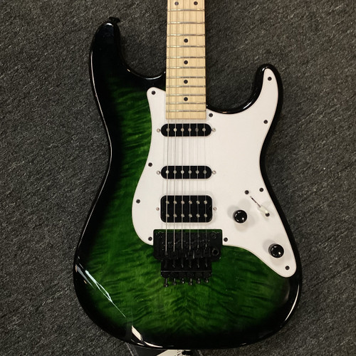 Vist Large View of Product Image Which is Used Jackson ADRIAN SMITH SDXQ Super S Electric Guitar Green 6-String