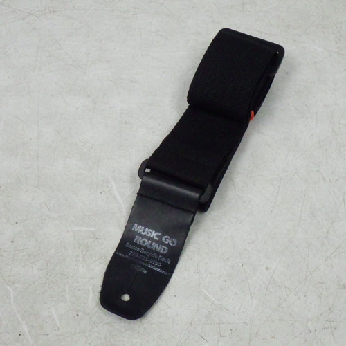 Vist Large View of Product Image Which is Used MGR BLACK GUITAR STRAP Guitar Accessory