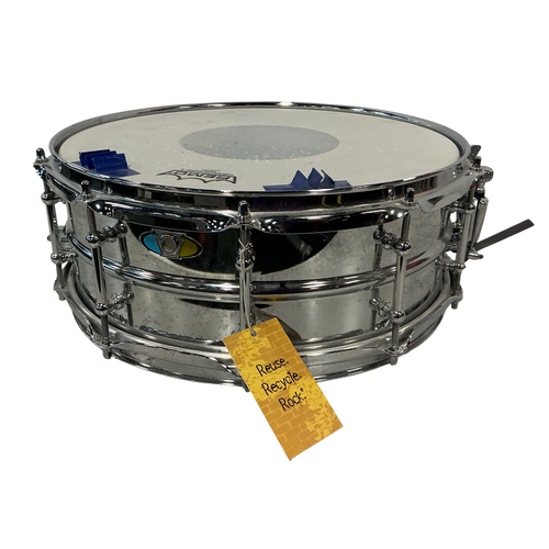 Vist Large View of Product Image Which is Used Ludwig 14IN SUPRALITE SNARE Metal Snare Drum 14"