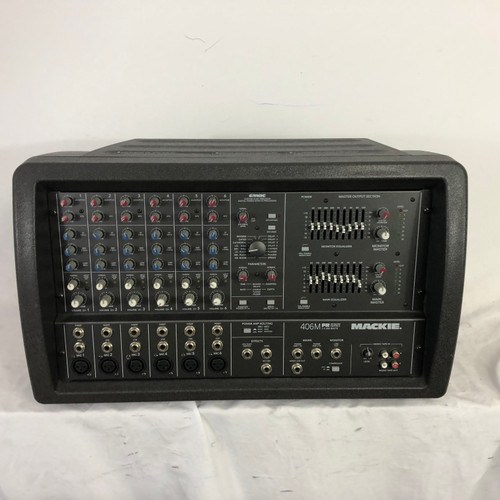 Vist Large View of Product Image Which is Used Mackie 406M FR SERIES Powered Mixing Head