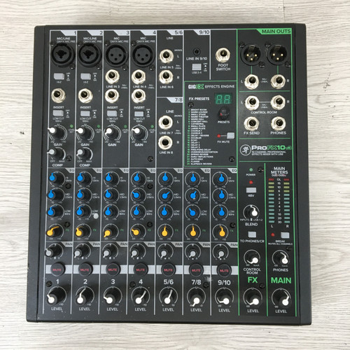 Vist Large View of Product Image Which is Used Mackie PROFX10V3 MIXER Mixing Console