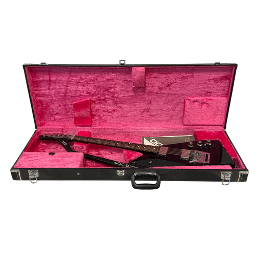 Vist Large View of Product Image Which is Used Roland G-707 W/OHC Vintage Electric Guitar Black 6-String