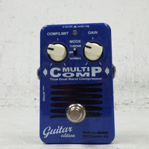 Vist Large View of Product Image Which is Used Ebs Multicomp Guitar Edition Compressor Pedal