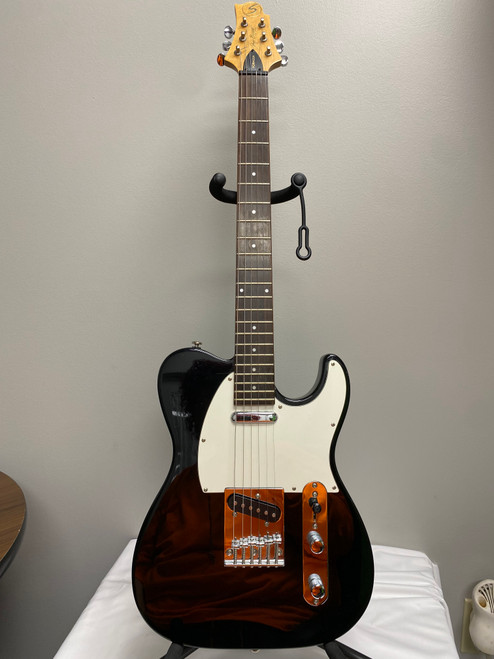 Vist Large View of Product Image Which is Used Samick GREG BENNETT FORMULA FA-1 TELECASTER T Type Electric Guitar Black 6-String