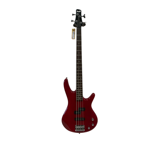 Vist Large View of Product Image Which is Used Ibanez GSR200 P Type Bass Guitar Red 4-String