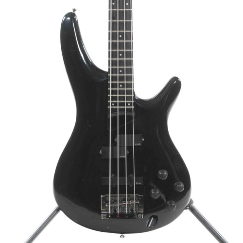 Vist Large View of Product Image Which is Used Ibanez SR1000 Bass Guitar Black 4-String