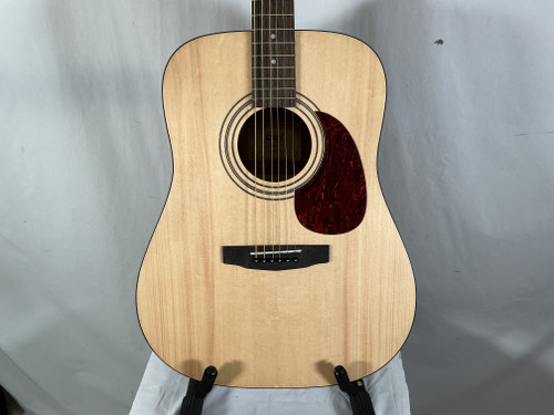 Vist Large View of Product Image Which is Used Cort EARTH60 OP Solid Top Acoustic Guitar Natural