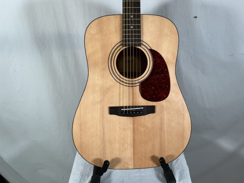 Vist Large View of Product Image Which is Used Cort EARTH60 OP Solid Top Acoustic Guitar Natural