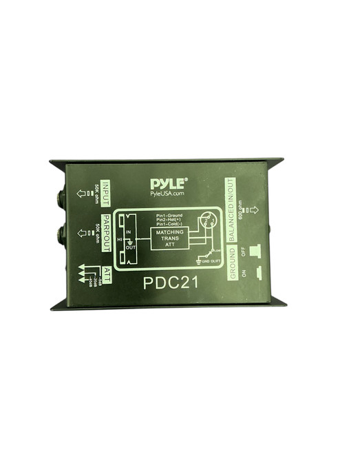 Vist Large View of Product Image Which is Used PYLE USA PDC21 DIRECT BOX Guitar Effects Pedal