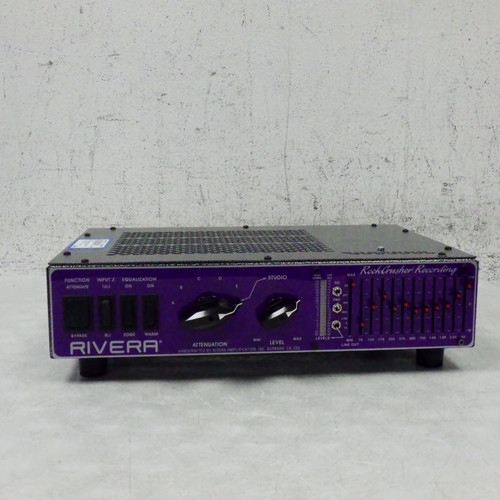 Vist Large View of Product Image Which is Used Rivera Rock Crusher Recording Rackmount Guitar Effect