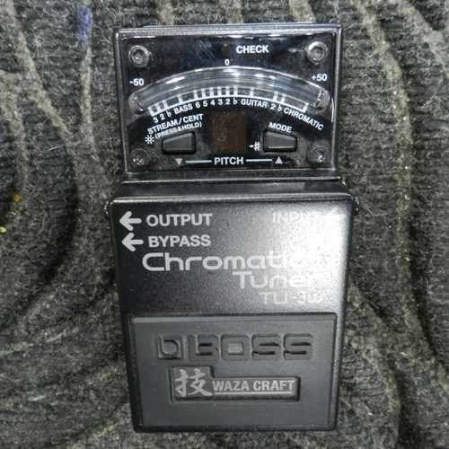 Vist Large View of Product Image Which is Used Boss WAZA CRAFT TU-3W Tuner Pedal