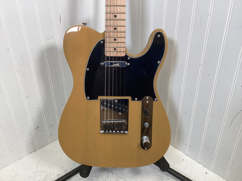 Vist Large View of Product Image Which is Used Squier AFFINITY TELE T Type Electric Guitar Yellow 6-String