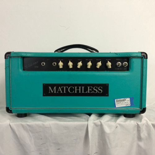 Vist Large View of Product Image Which is Used Matchless CLUBMAN REVERB TURQUISE 2007 Tube Guitar Amplifier Head