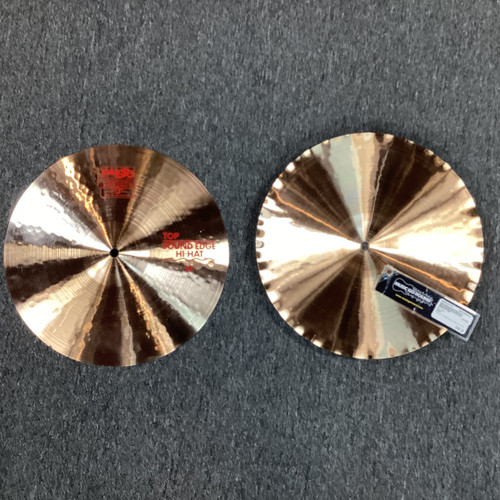 Vist Large View of Product Image Which is Used Paiste 2002 Hi Hat Cymbals 14"