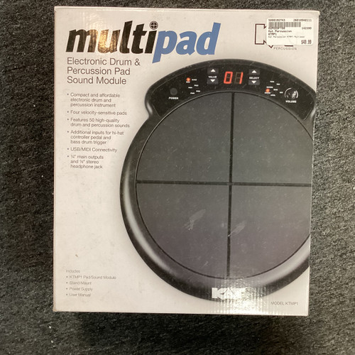 Vist Large View of Product Image Which is Used Kat Percussion KTMP1 Drum Trigger