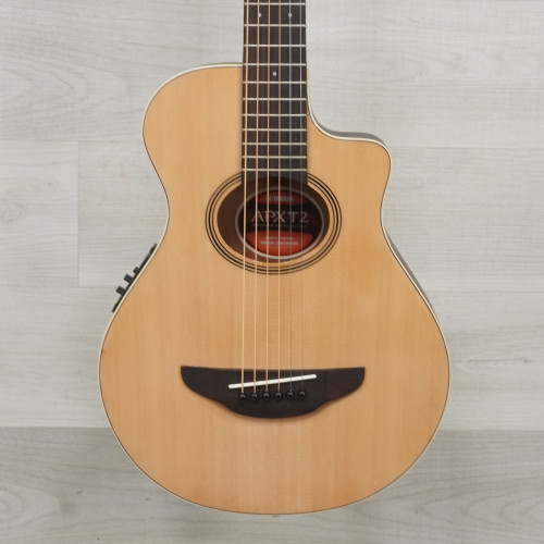 Vist Large View of Product Image Which is Used Yamaha APXT2 Natural Solid Top Acoustic Guitar Natural