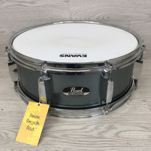Vist Large View of Product Image Which is Used Pearl ROADSHOW SNARE 14X5.5IN Wood Snare Drum 14"