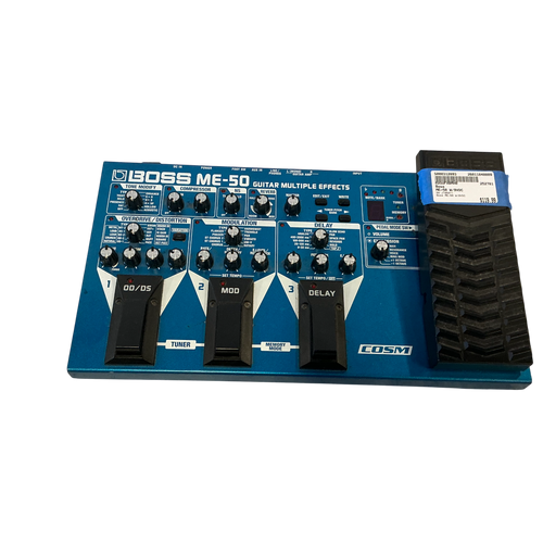 Vist Large View of Product Image Which is Used Boss ME-50 W/9VDC Multi-FX Pedal
