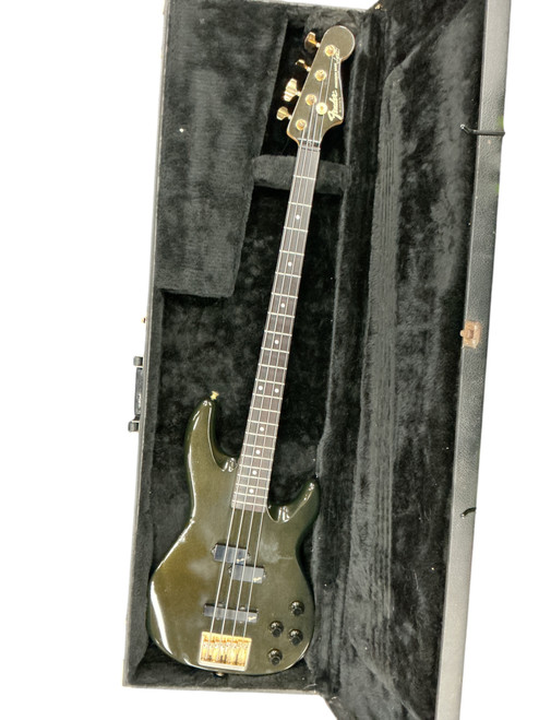 Vist Large View of Product Image Which is Used Fender PRECISION BASS LYTE J Type Bass Guitar Green 4-String