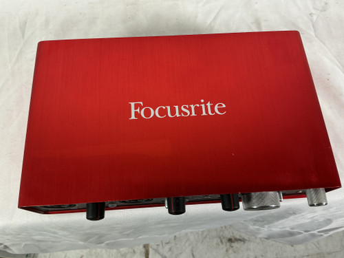 Vist Large View of Product Image Which is Used Focusrite SCARLETT 2I4 1ST GEN Computer Interface 4 A/D Recording Inputs