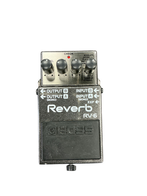 Vist Large View of Product Image Which is Used Boss REVERB RV-6 Reverb Pedal