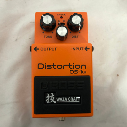 Vist Large View of Product Image Which is Used Boss DS-1W WAZA CRAFT Distortion Pedal