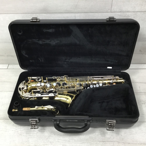 Vist Large View of Product Image Which is Used Yamaha YAS-200AD II Advantage Alto Saxophone