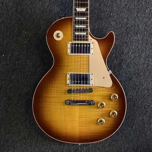 Vist Large View of Product Image Which is Used Gibson LES PAUL STANDARD LP Type Electric Guitar Honey Burst 6-String
