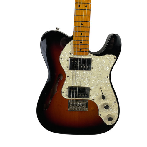Vist Large View of Product Image Which is Used Squier CLASSIC VIBE 70S THINLINE TELECASTER HH T Type Electric Guitar Sunburst 6-String