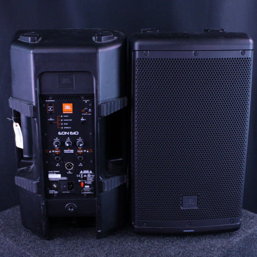Vist Large View of Product Image Which is Used JBL EON 610 PAIR Passive Full Range Speaker Cabinet