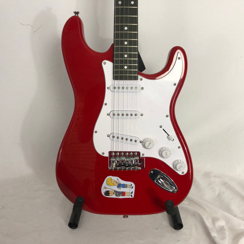 Vist Large View of Product Image Which is Used UNBRANDED STUDENT ELEC GUITAR S Type Electric Guitar Red 6-String