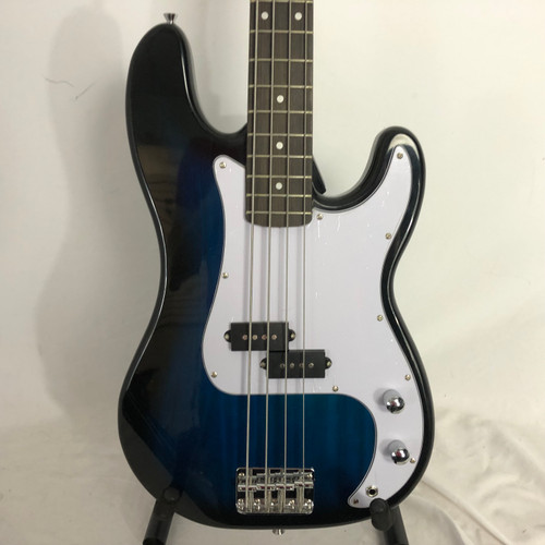 Vist Large View of Product Image Which is Used UNBRANDED STUDENT BASS P Type Bass Guitar Blue 4-String