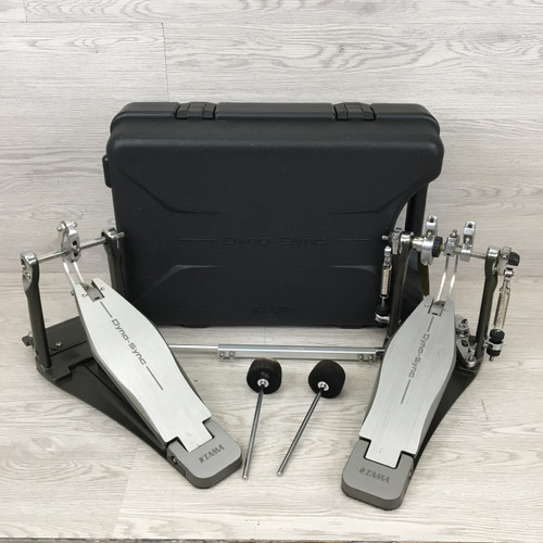 Vist Large View of Product Image Which is Used Tama Dyna-Sync HPDS1TW  Double Bass Drum Pedal w/Case