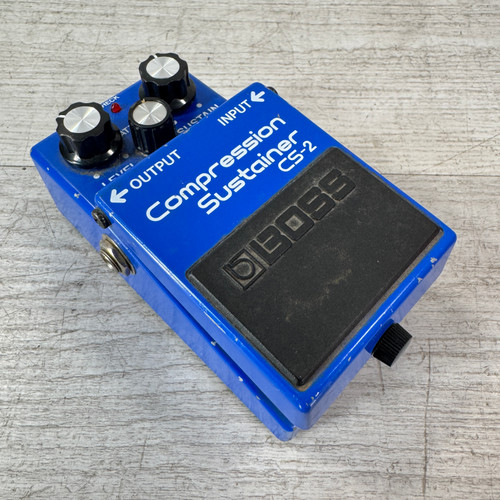 Vist Large View of Product Image Which is Used Boss Vintage CS-2 Compression Sustainer Pedal - Made in Japan