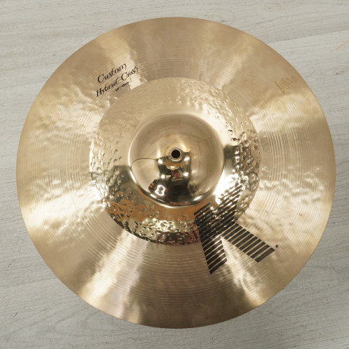 Vist Large View of Product Image Which is Used Zildjian 19" K Custom Hybrid Crash Cymbal