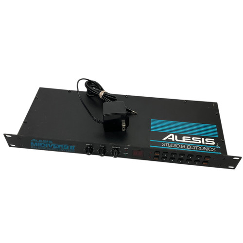 Vist Large View of Product Image Which is Used Alesis MIDIVERB II Rackmount Keyboard Brain