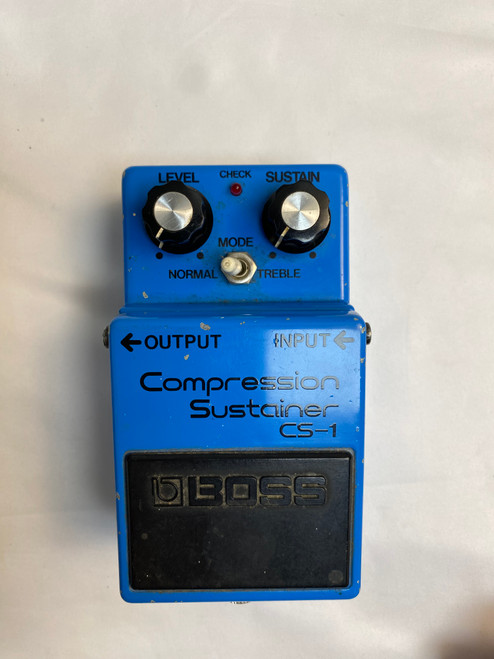 Vist Large View of Product Image Which is Used Boss CS-1 COMPRESSION SUSTAINER Compressor Pedal