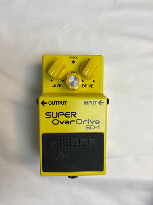 Vist Large View of Product Image Which is Used Boss SD-1 SUPER OVERDRIVE Overdrive Pedal