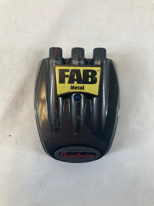 Vist Large View of Product Image Which is Used Danelectro FAB METAL DISTORTION Pedal