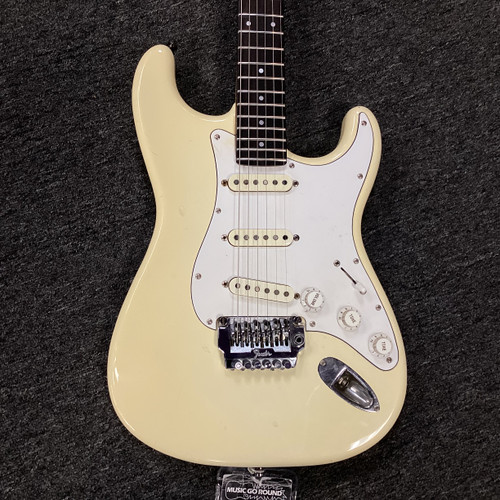 Vist Large View of Product Image Which is Used Fender CONTEMPORARY STRATOCASTER Electric Guitar - Partial Refret - 1-12