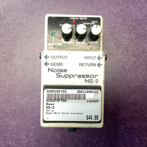 Vist Large View of Product Image Which is Used Boss NS-2 Noise Reduction Pedal