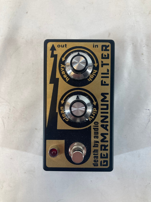 Vist Large View of Product Image Which is Used Death By Audio GERMANIUM FILTER Pedal